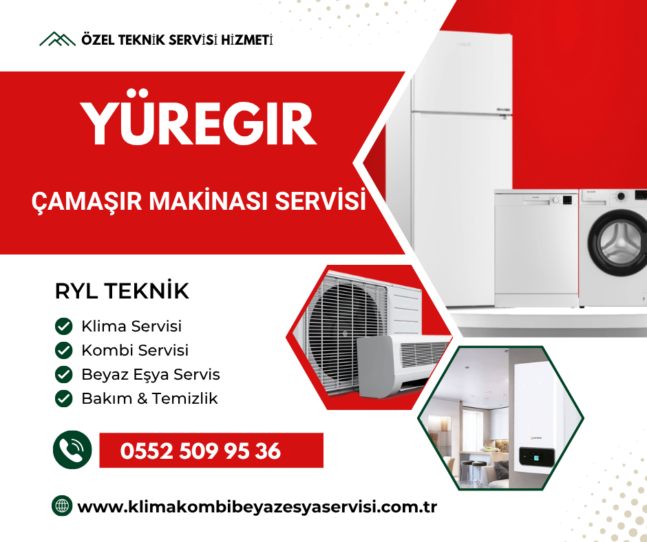 Yüreğir çamaşır makinası servisi
